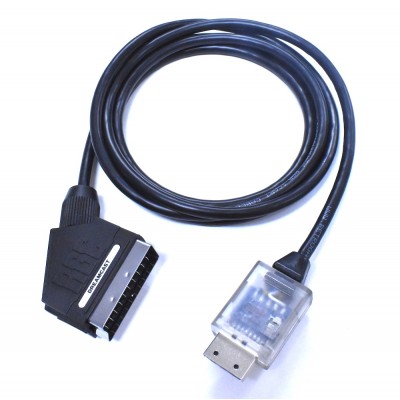 Sega Dreamcast PACKAPUNCH RGB 480p SCART cable 